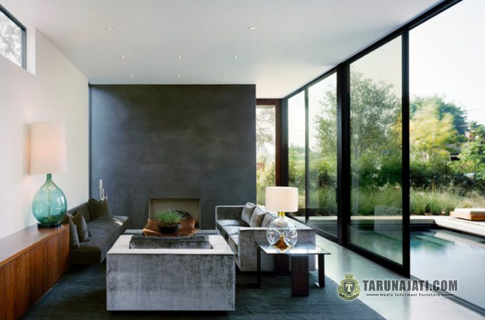 10 Ciri Rumah Minimalis yang Bergaya Modern Terbaru 12 ruang minimalis pada ruang tamu yang kompak