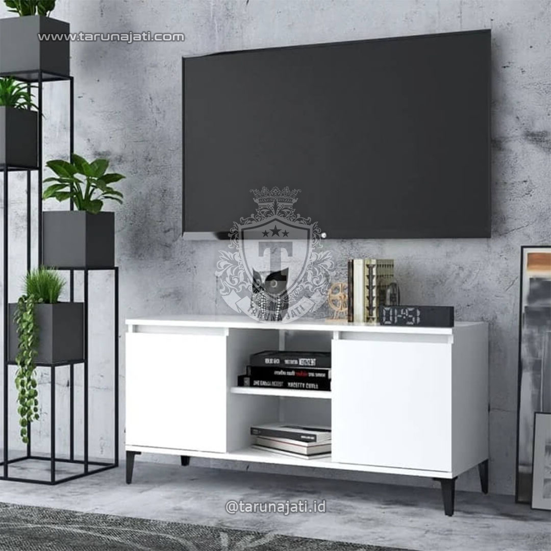 Bufet TV Minimalis Warna Putih Terbaru 2 Bufet TV Minimalis Warna Putih Terbaru 2