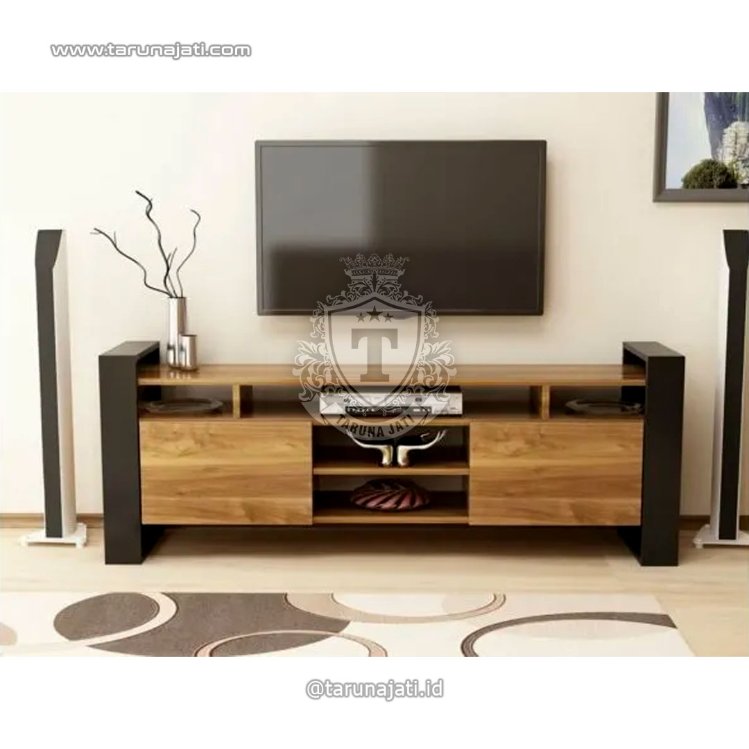 Rak TV Minimalis Kayu Jati Rak TV Minimalis Kayu Jati