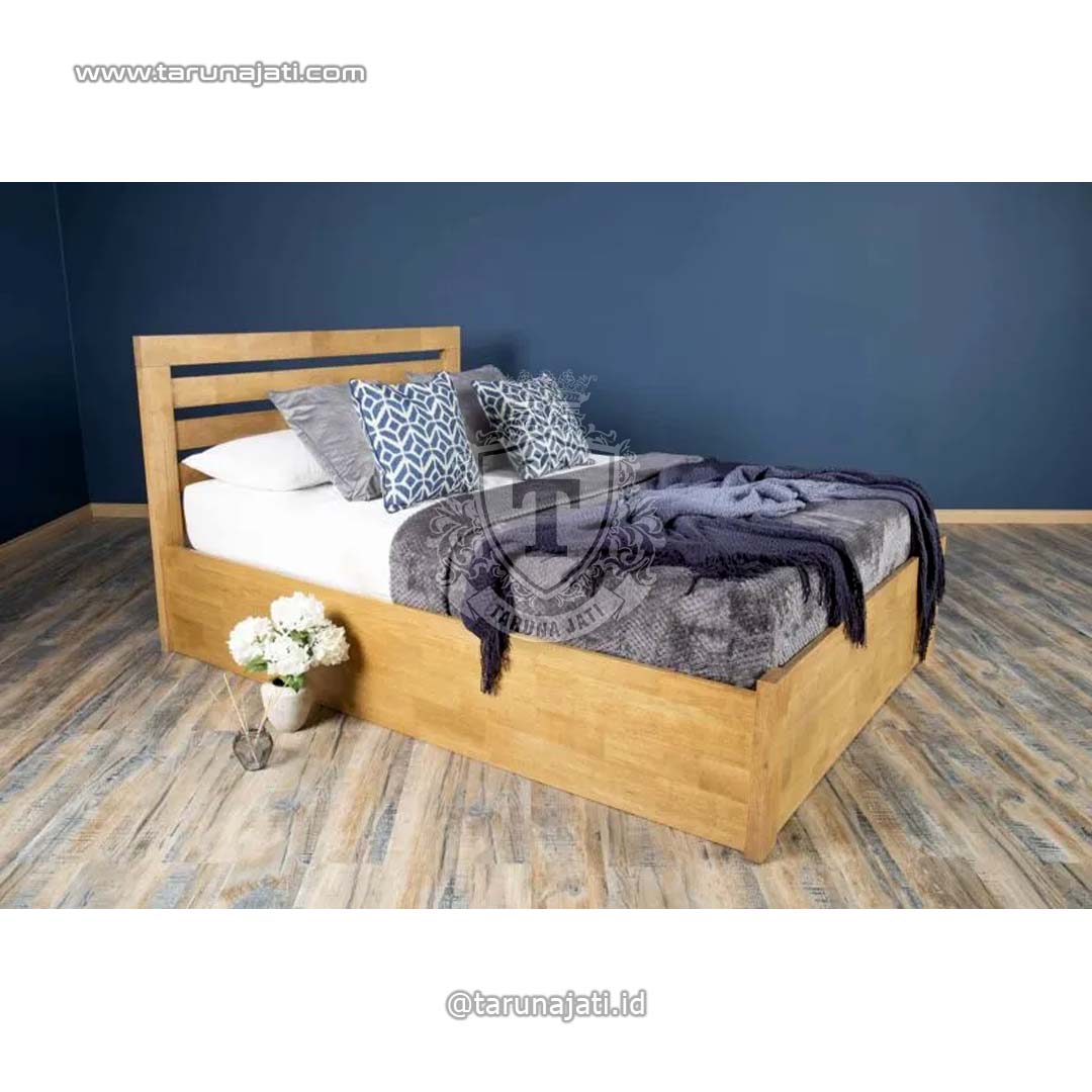 Ranjang Tidur Minimalis Kayu Jati 1 Ranjang Tidur Minimalis Kayu Jati 1