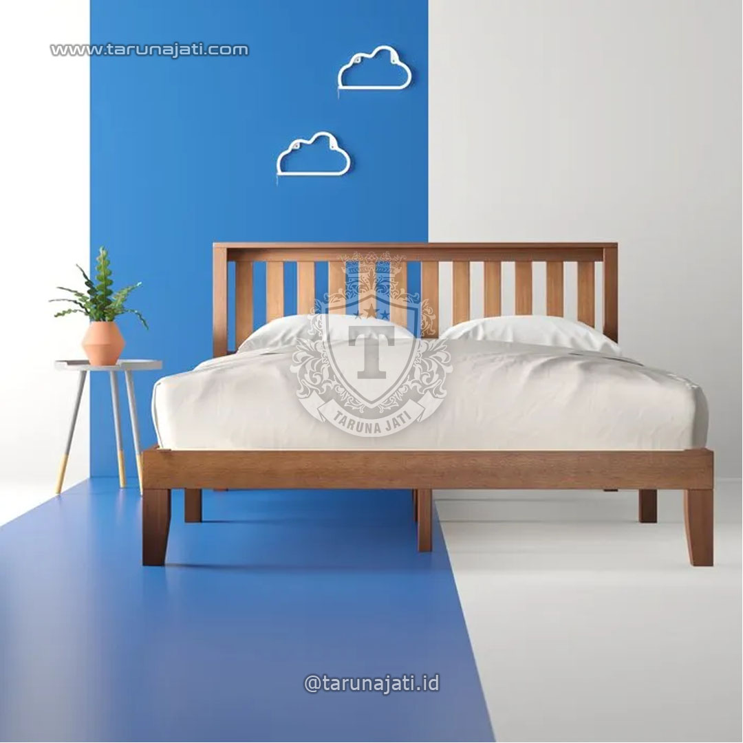 Tempat Tidur Minimalis Kayu Jati Tempat Tidur Minimalis Kayu Jati