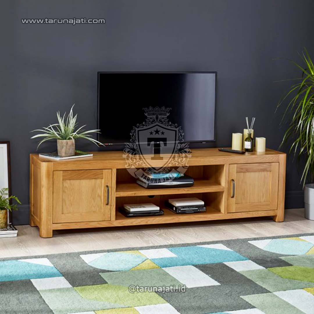 Meja TV Panjang Minimalis Kayu Meja TV Panjang Minimalis Kayu