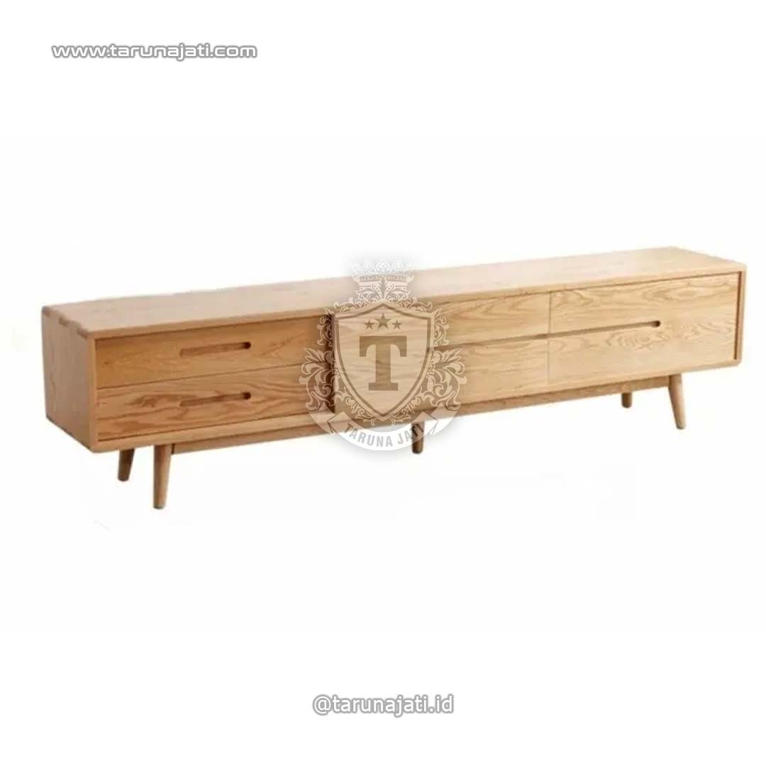 Rak TV Kayu Jati Panjang Sleding Rak TV Kayu Jati Panjang Sleding