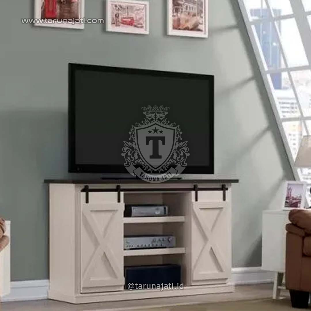 Rak TV Minimalis Pintu Sliding Rak TV Minimalis Pintu Sliding