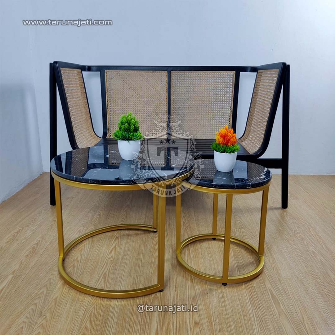 Set Kursi Tamu Rotan Model Meja Bundar Set Kursi Tamu Rotan Model Meja Bundar