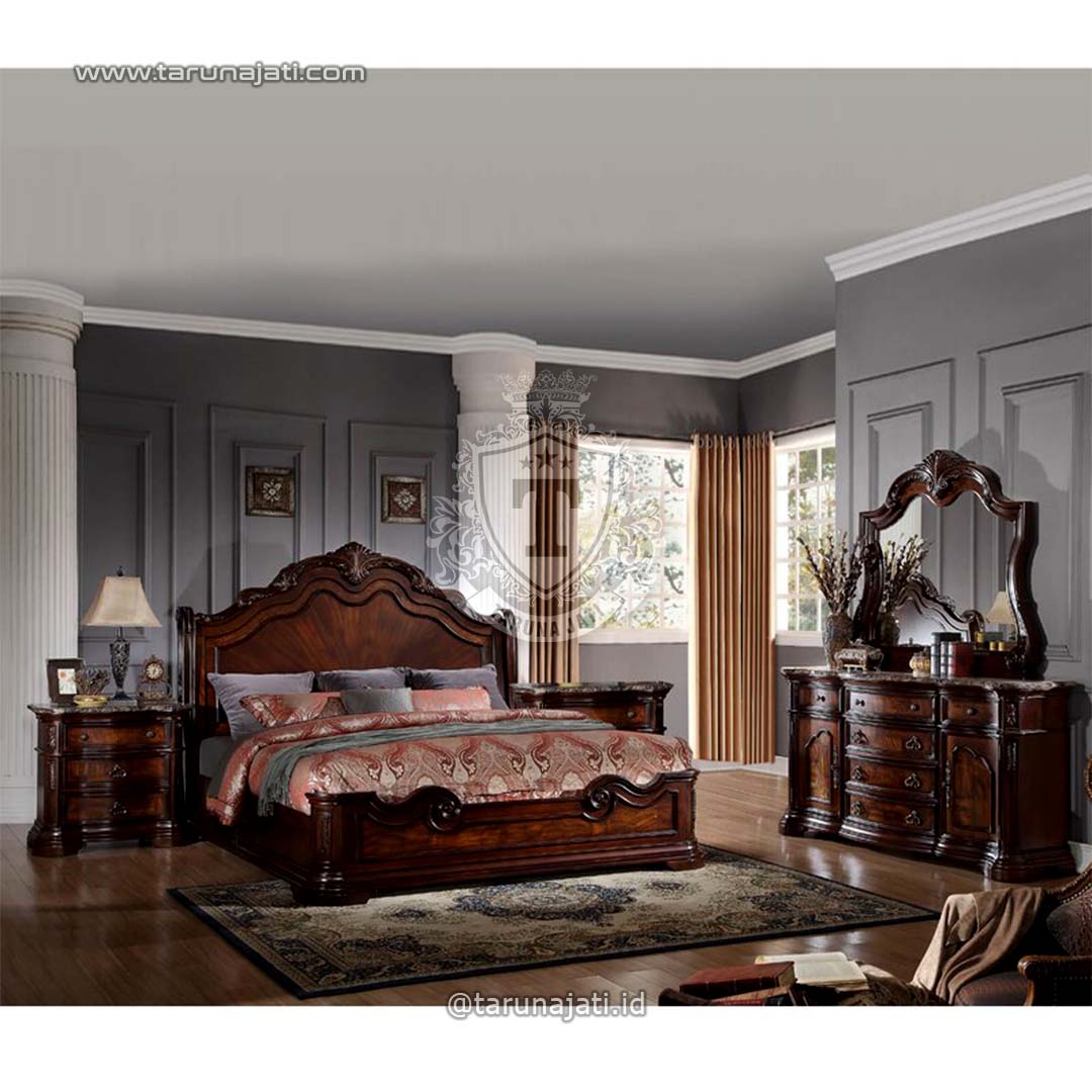 Kamar Set Jati Mewah Model Klasik Kamar Set Jati Mewah Model Klasik