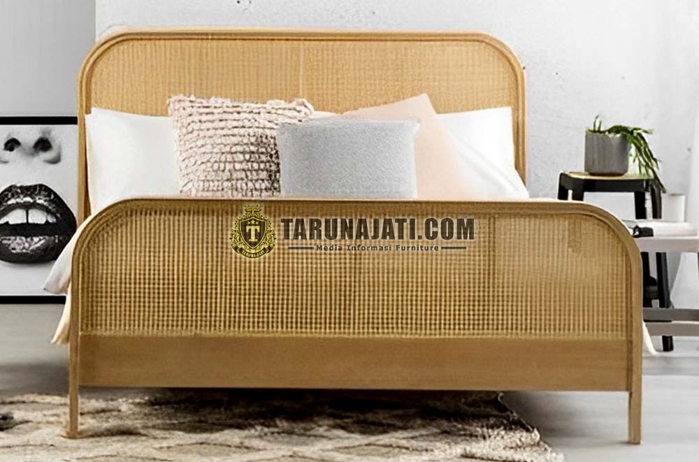 Ranjang Minimalis Anyaman Rotan 3