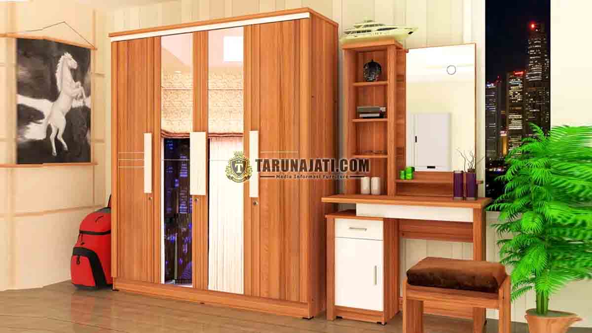 meja rias minimalis dengan lemari pakaian meja rias minimalis dengan lemari pakaian