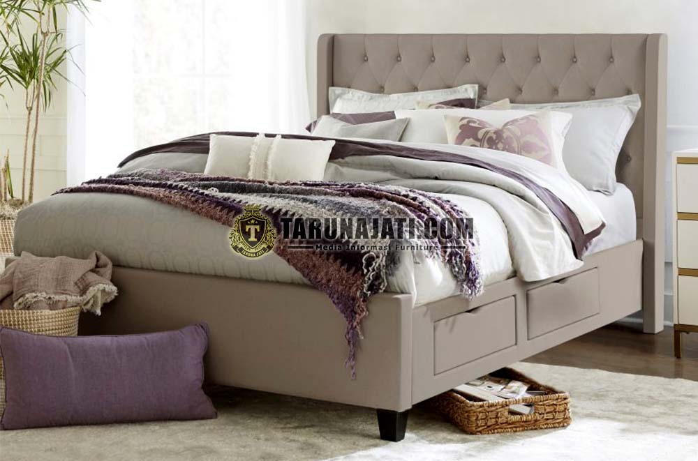 Tempat Tidur Jati Berlaci 3