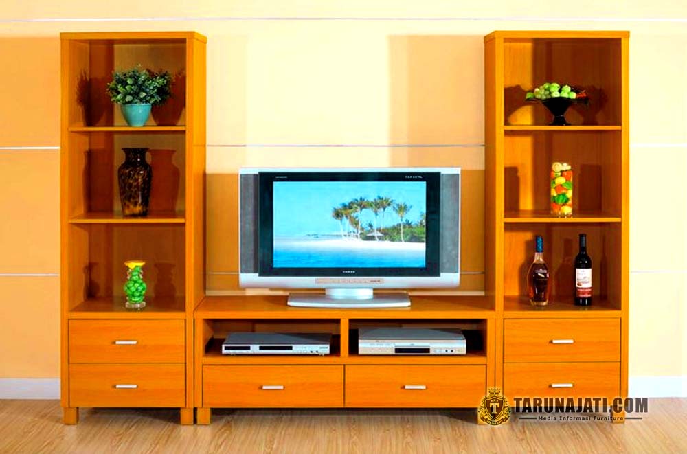 Bufet TV dengan Rak Terbuka Bufet TV dengan Rak Terbuka