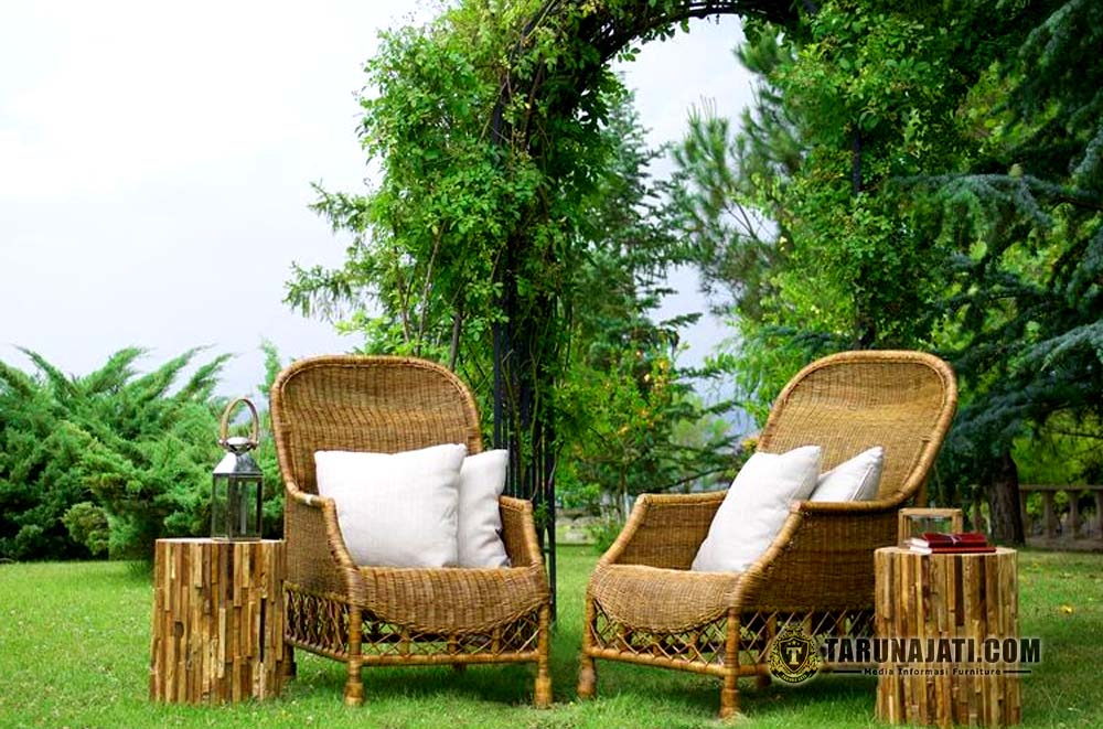 Kursi Taman Bambu Modern Kursi Taman Bambu Modern