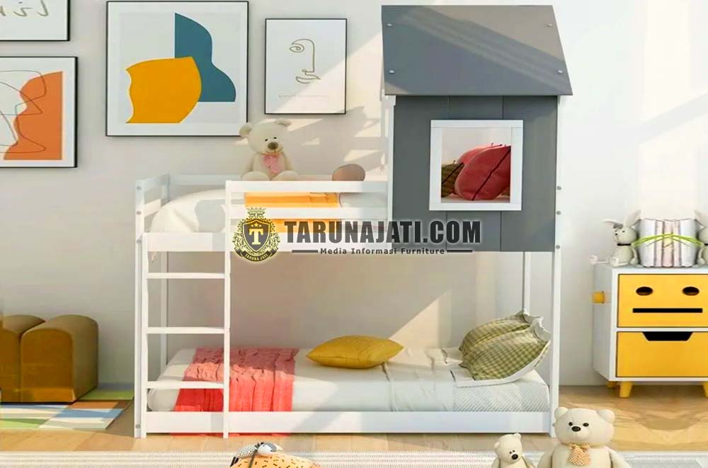 Tempat Tidur Tingkat Anak Minimalis Unik 3