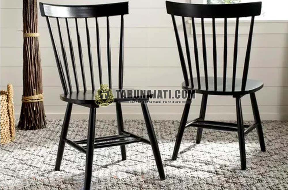 Kursi Cafe Modern Sandaran Jari Jari 3