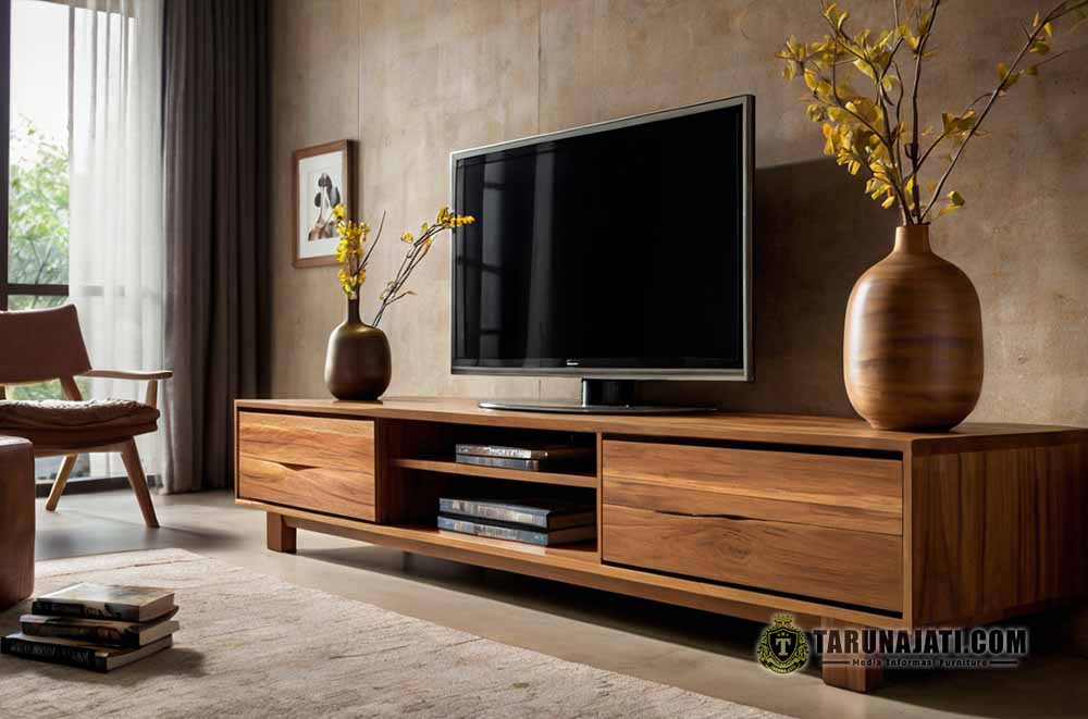 Cara Memilih Meja TV Kayu Jati Terbaik 2 Cara Memilih Meja TV Kayu Jati Terbaik 2